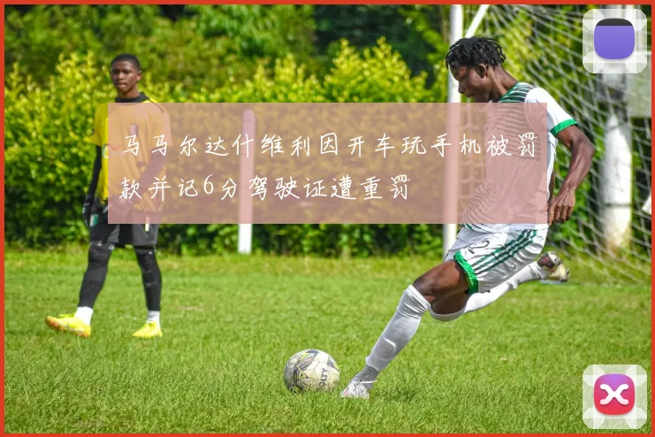 马马尔达什维利因开车玩手机被罚款并记6分驾驶证遭重罚